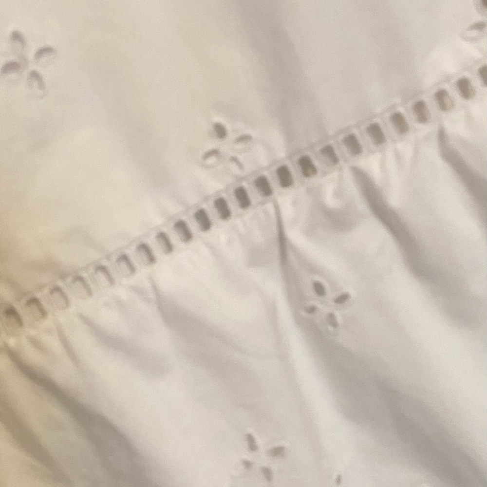 CLUB MONACO Eyelet Mini Dress Size Small - Picture 6 of 15